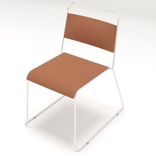 Trapeze  Chair Free low-poly 3D model