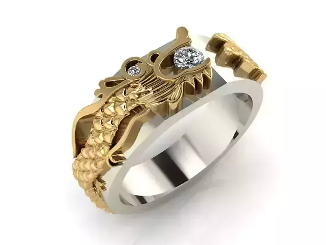 Female Dragon Ring