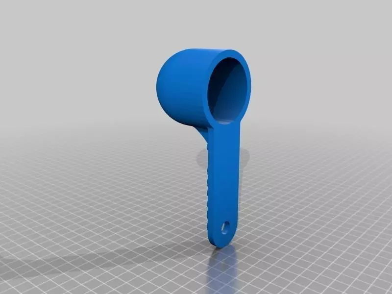 105 mL Coffee Scoop Free 3D print model_0