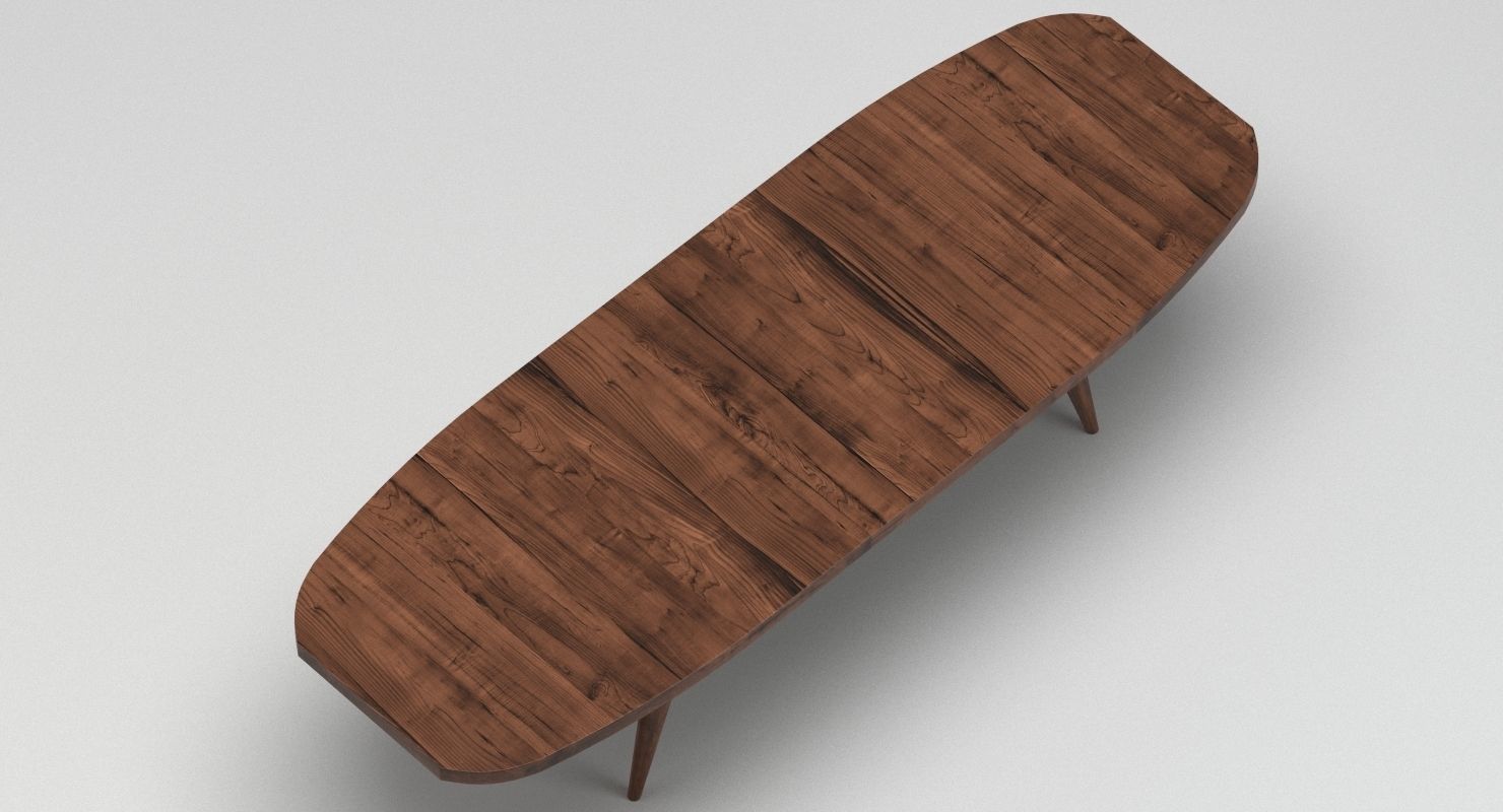 Soto strip top oval 3D model_1