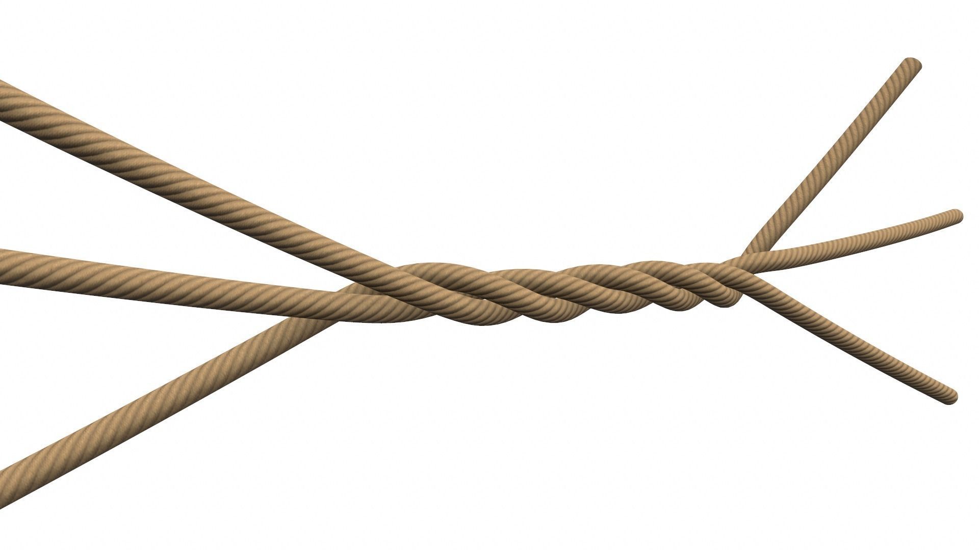 Rope Ropes 3D model_4