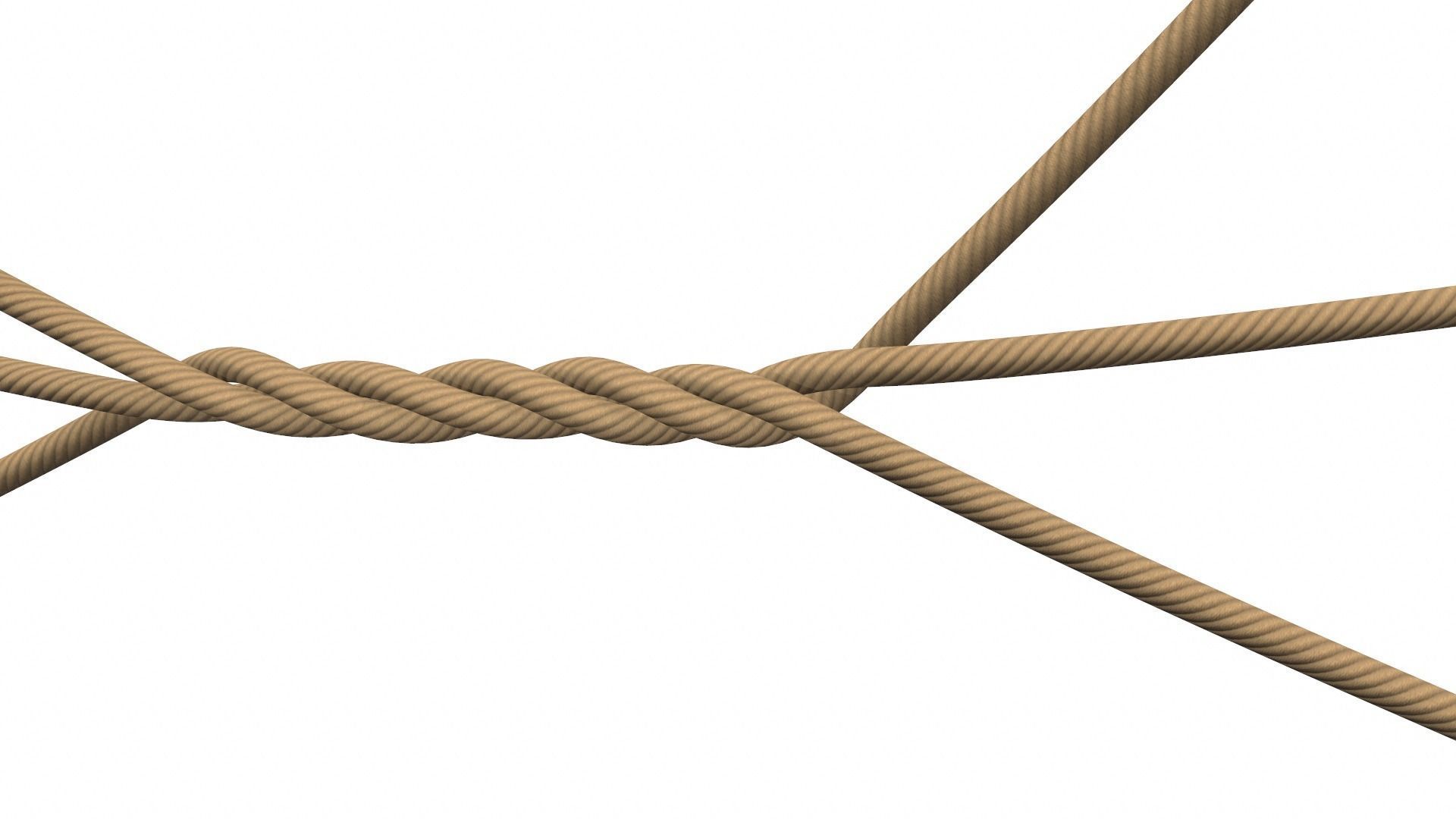 Rope Ropes 3D model_7