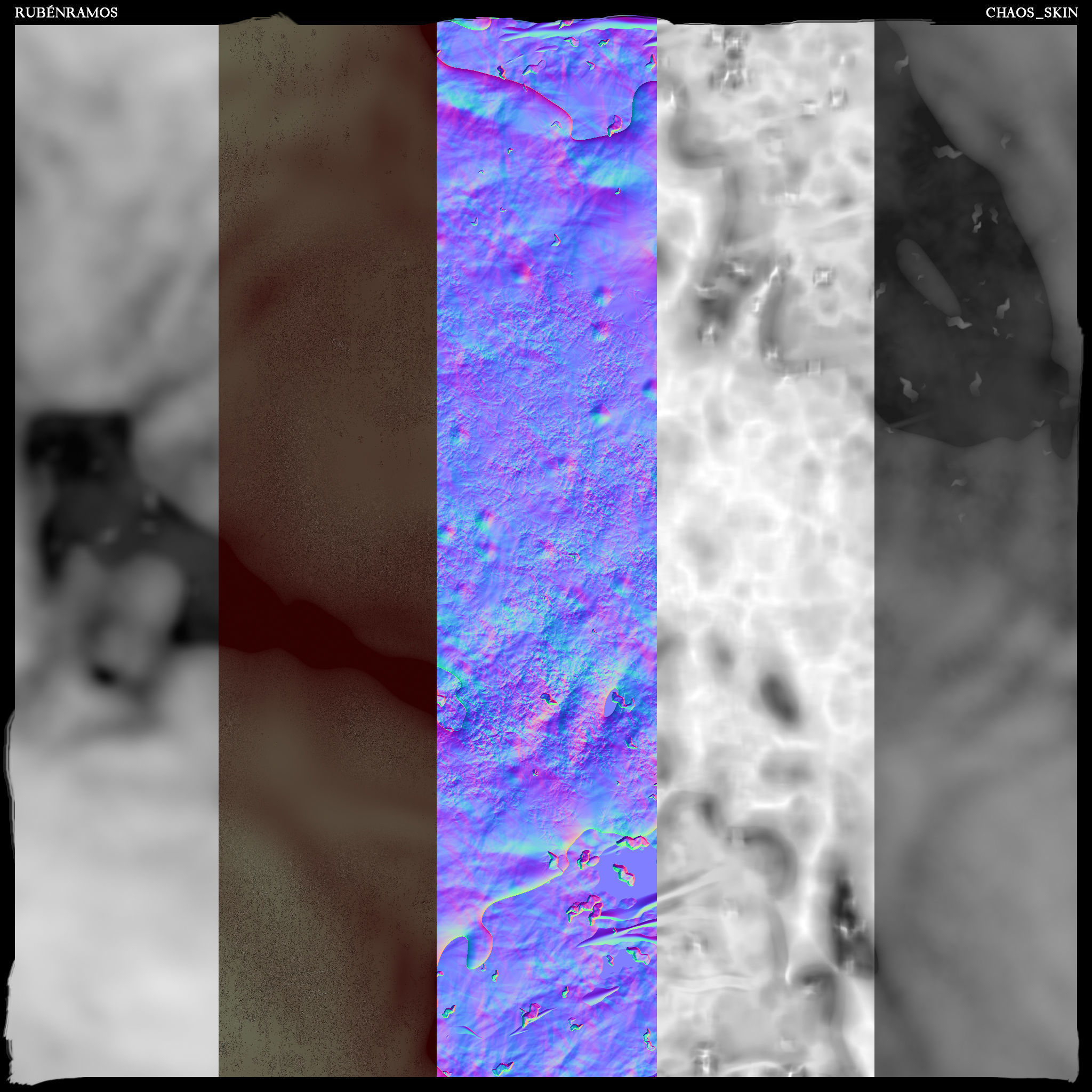 FREE Chaos Skin - Material - Free Version Texture_4