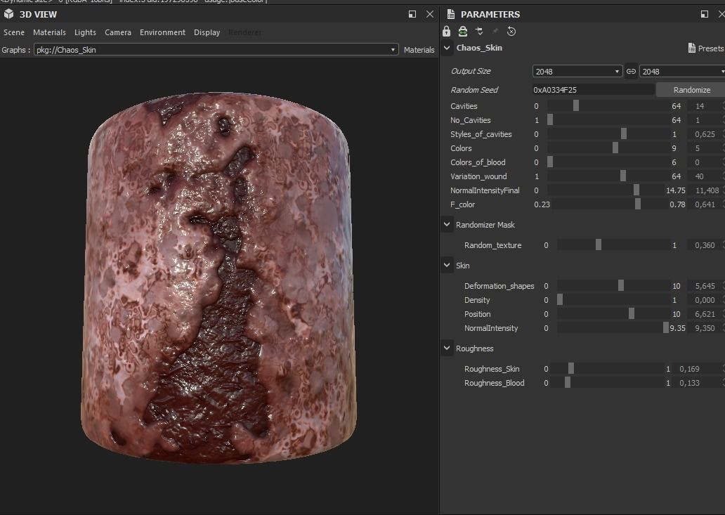 FREE Chaos Skin - Material - Free Version Texture_6
