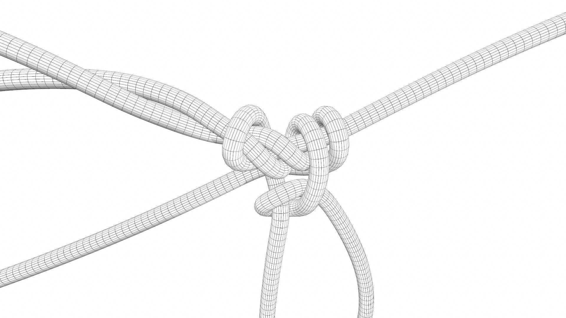 Rope Knot 3D model_7