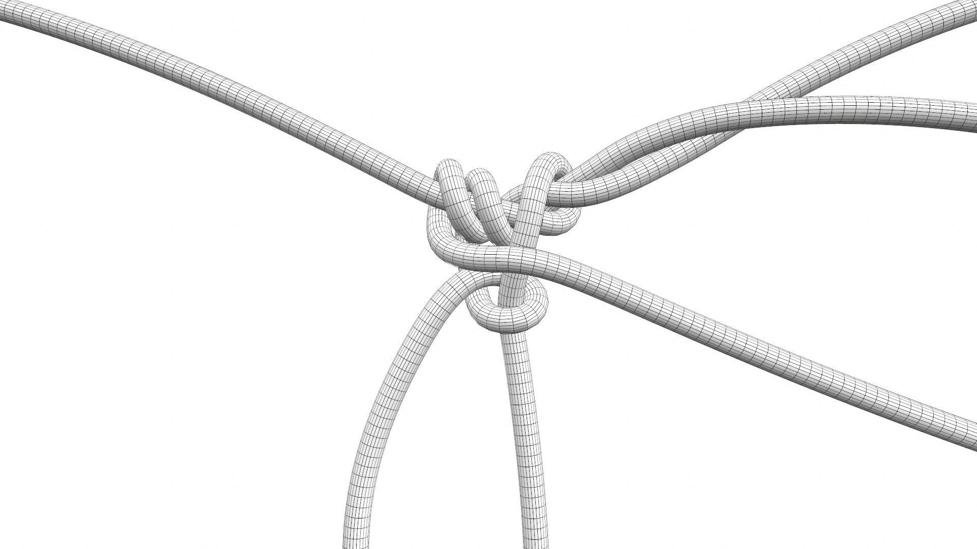 Rope Knot 3D model_9