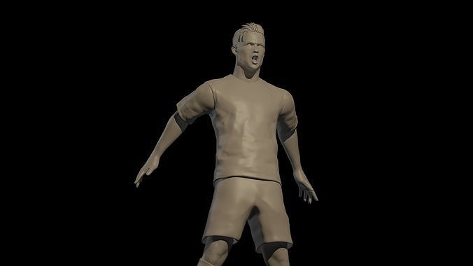 Cristiano Ronaldo Siiii 3D print model