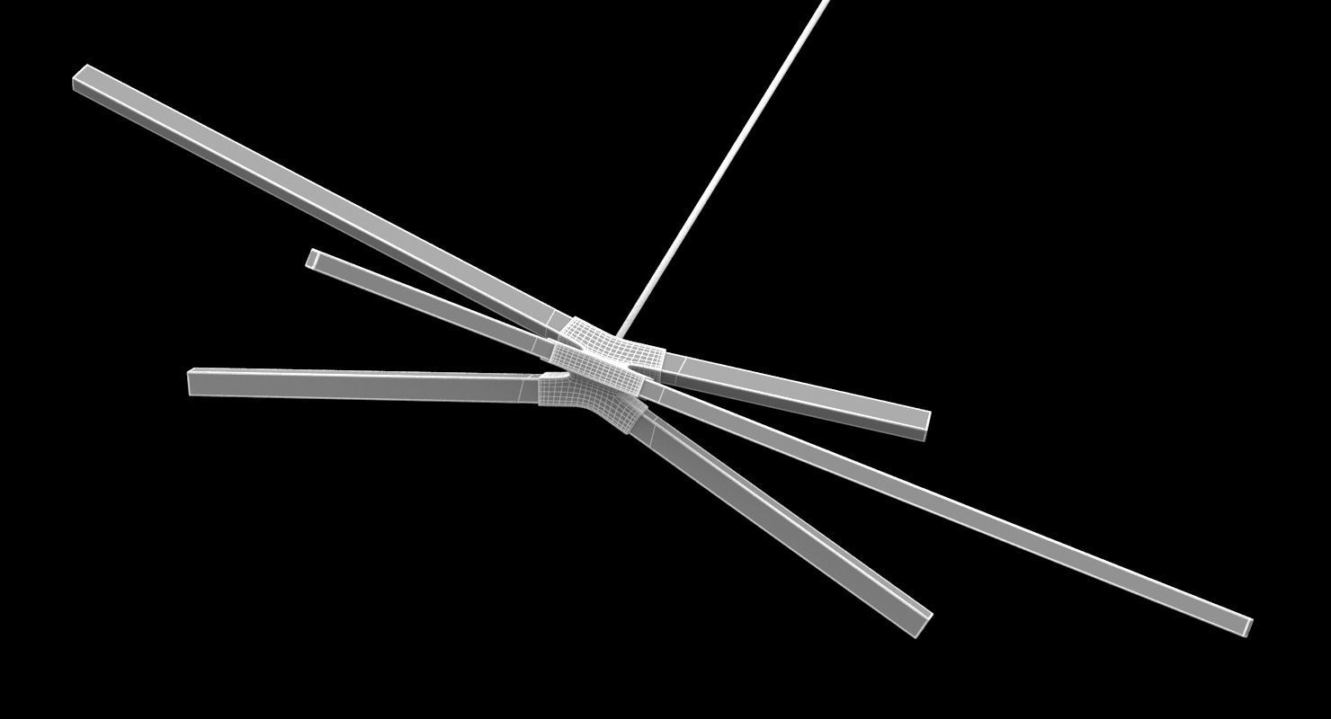 Stickbulb Little Sky Bang Chandelier 3D model_4