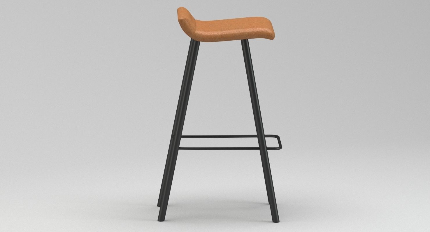 Stool 03 3D model_3