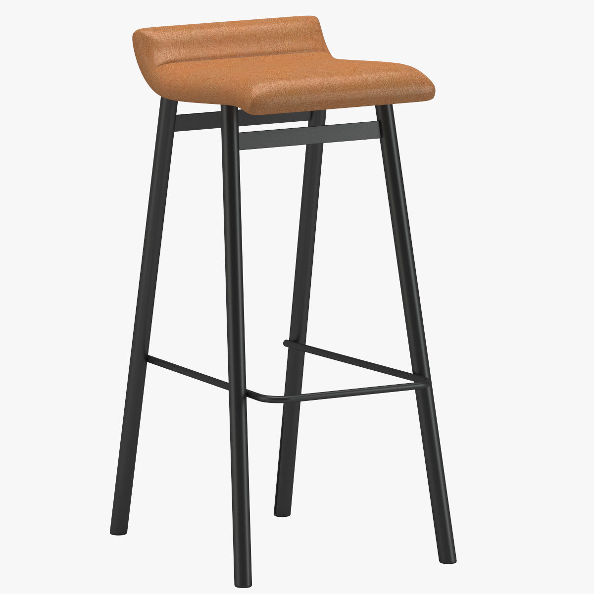 Stool 03 3D model_5