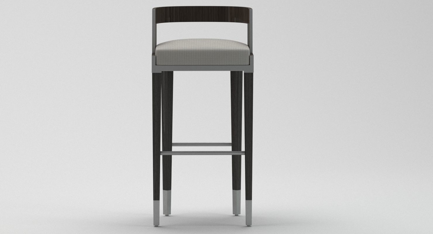 Stool 04 3D model_3