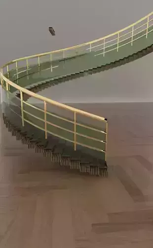 3d ring stair