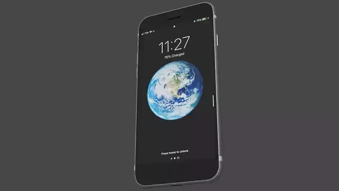 iPhone Model in Blender 3D model