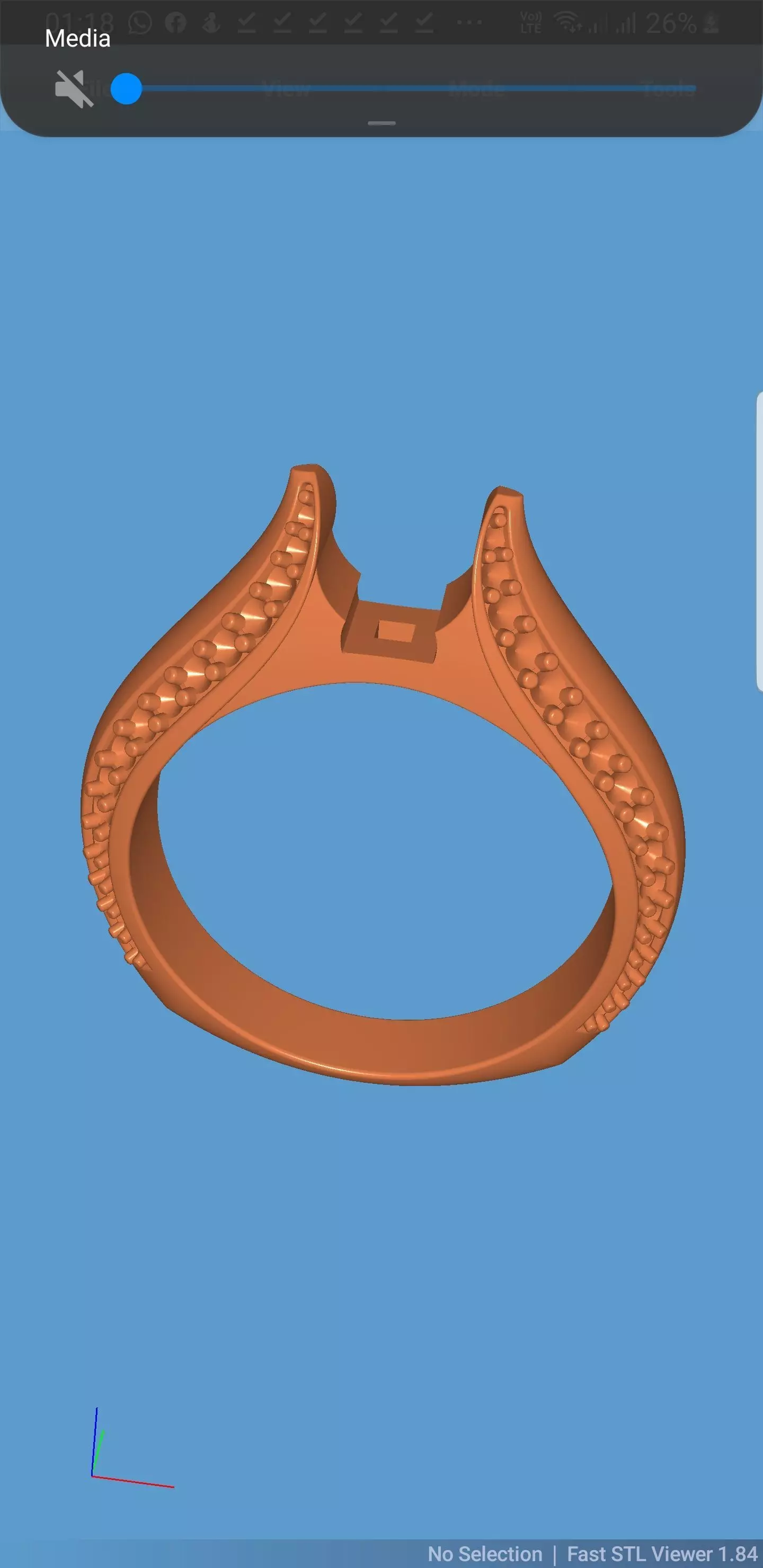 Rings ring Free 3D print model
