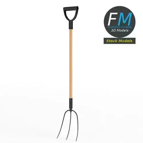 Three-tined pitchfork