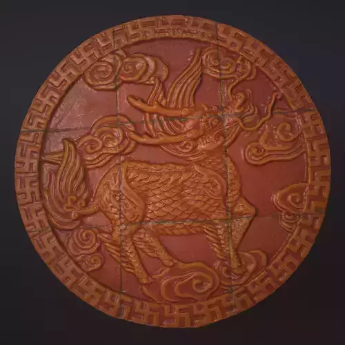 Chinese Emblem 3D model