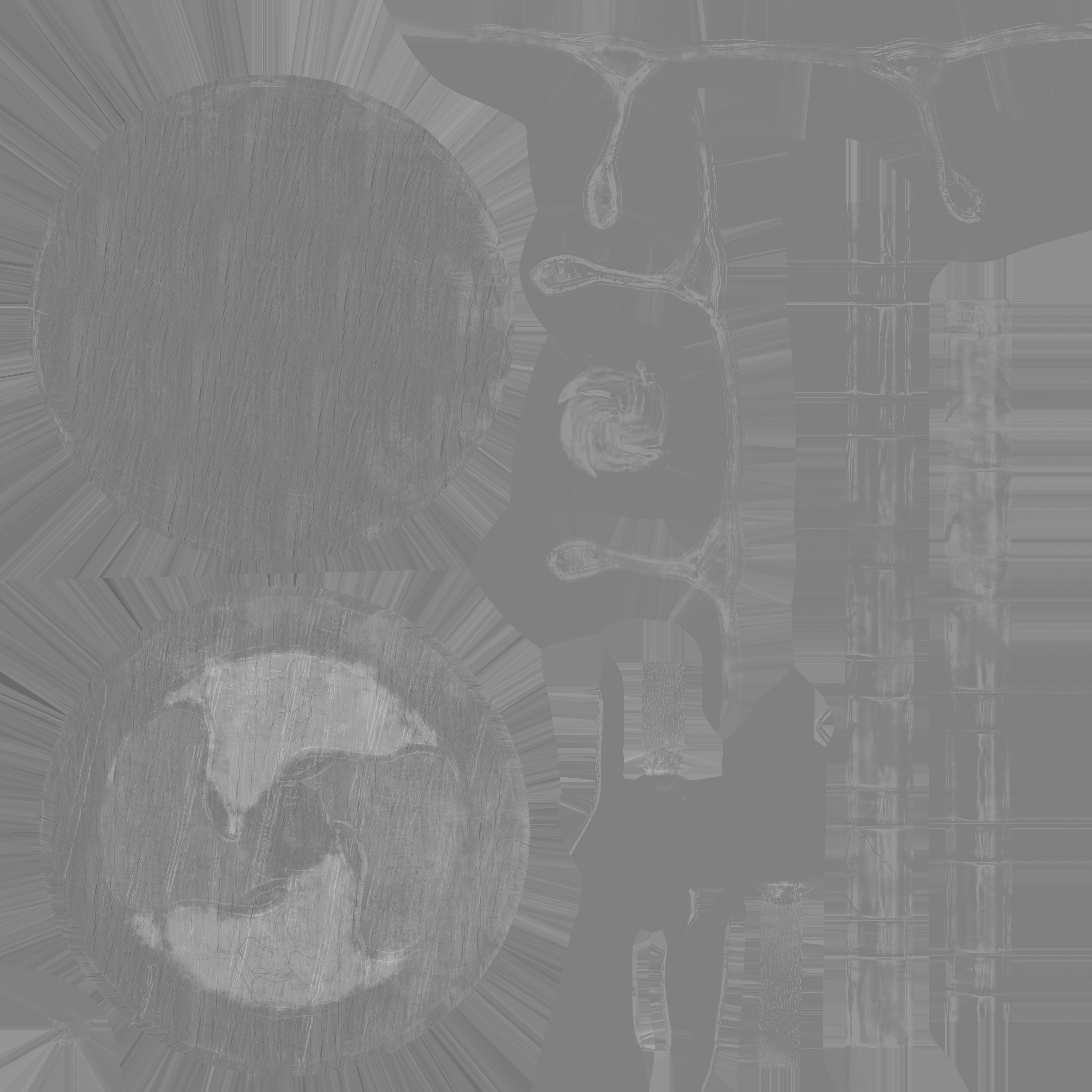 Viking Shield 001 - PBR Game-ready asset Low-poly 3D model_25