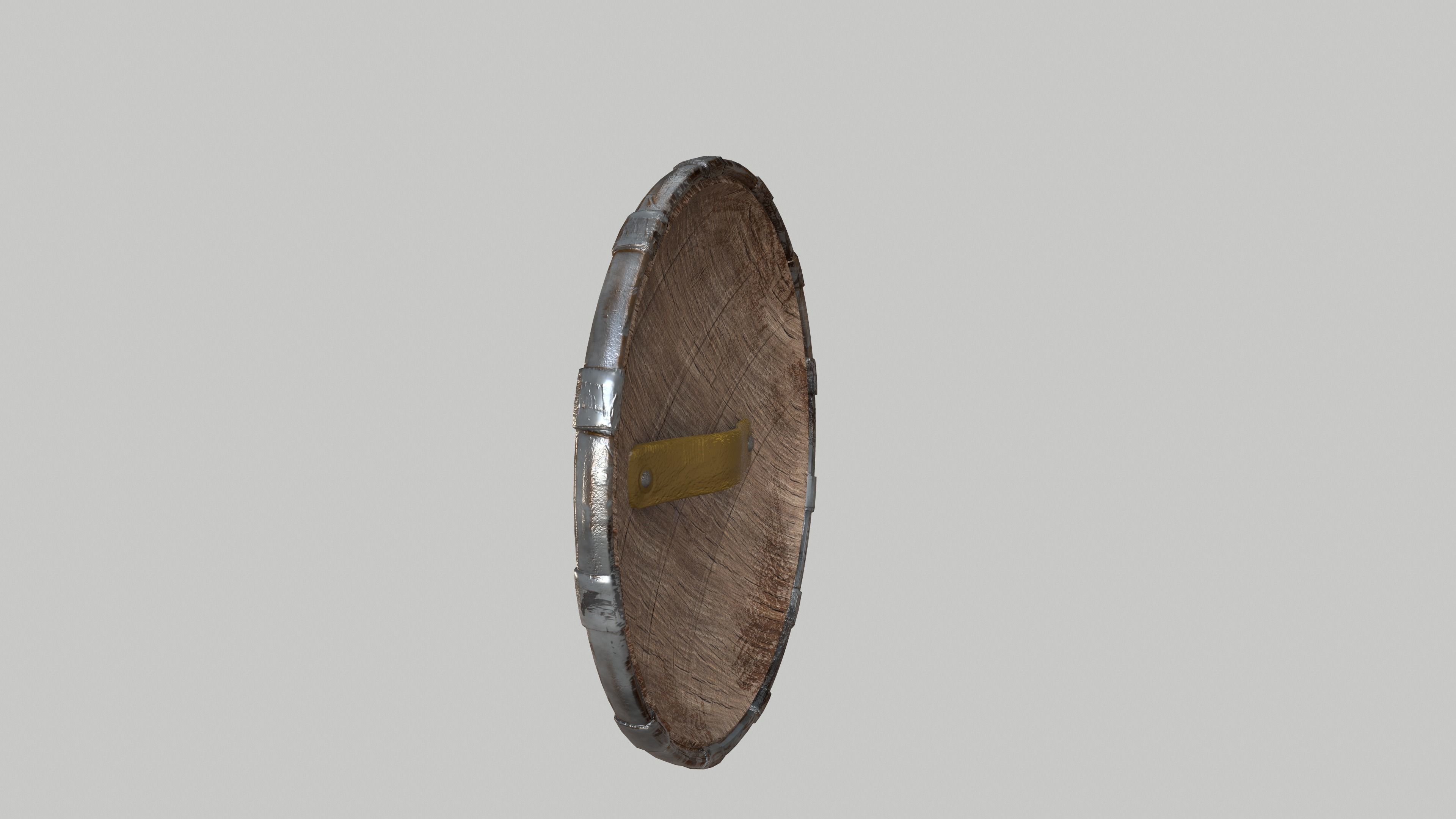 Viking Shield 001 - PBR Game-ready asset Low-poly 3D model_10