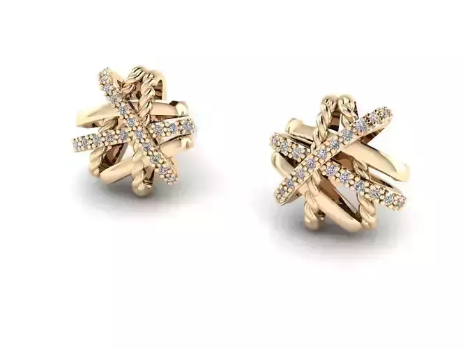 Earrings 10 3D print model