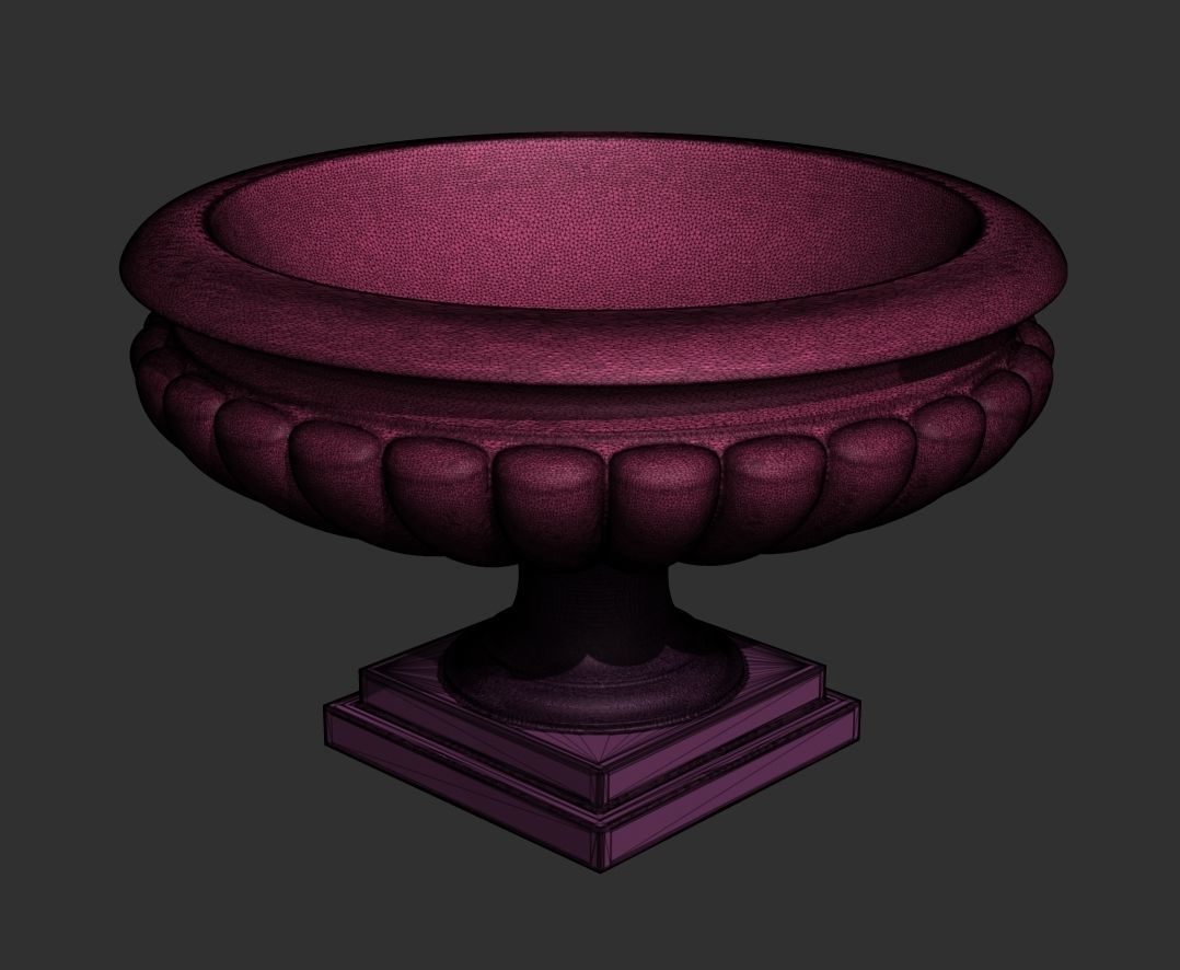 10 Classical Vases and Urns 3D model_14