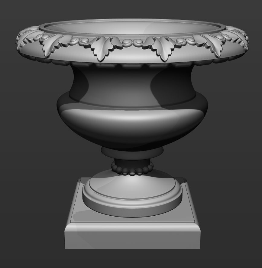 10 Classical Vases and Urns 3D model_24