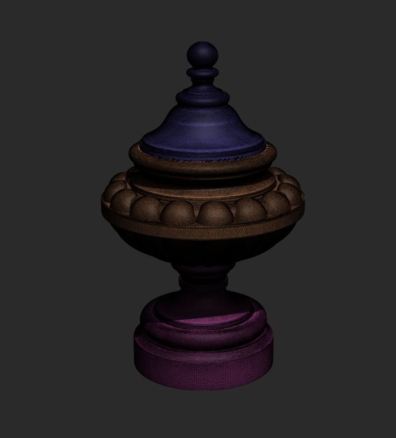 10 Classical Vases and Urns 3D model_19