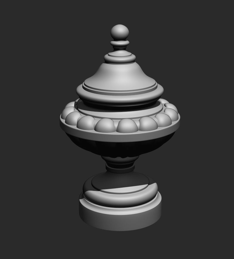 10 Classical Vases and Urns 3D model_18