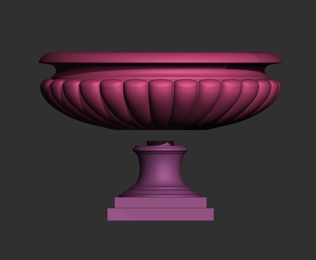 10 Classical Vases and Urns 3D model_13
