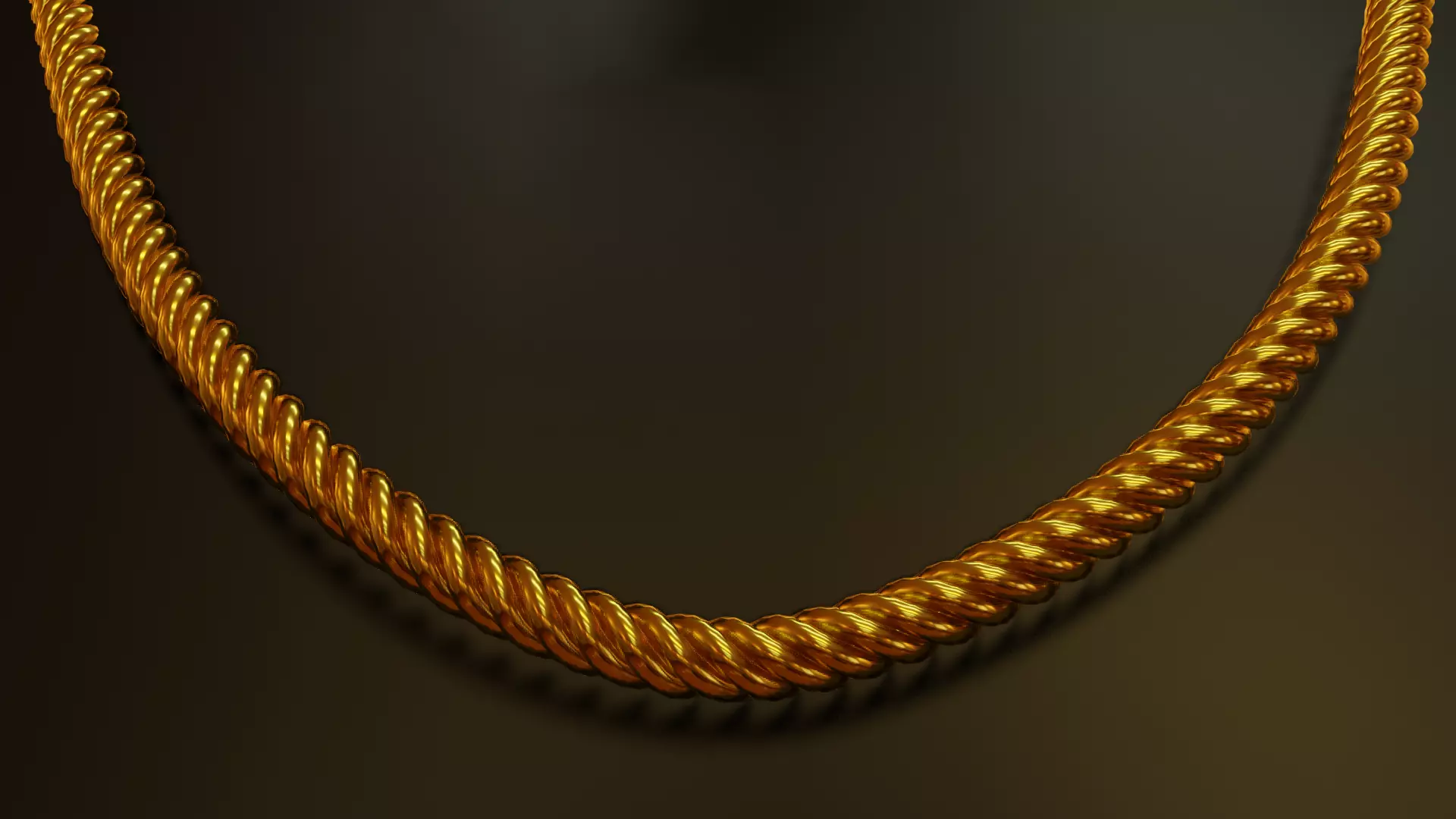 GOLD CHAIN A 3D print model_0