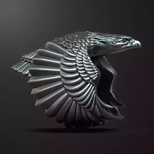 Eagle Ring 3D print model