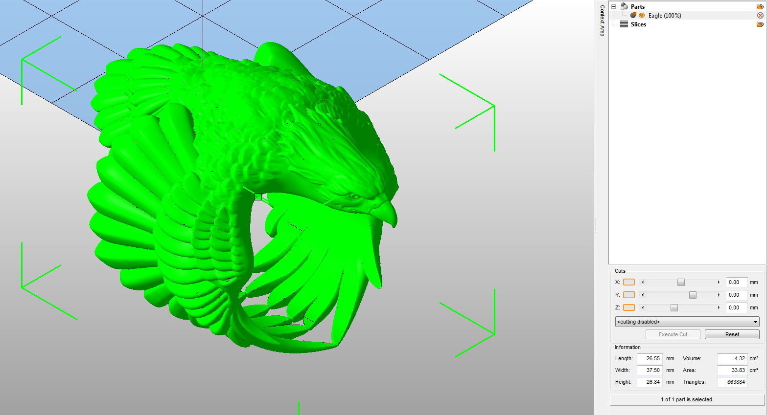 Eagle Ring 3D print model_10