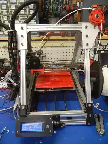 Gadgets 3D LCD Mount for MendelMax