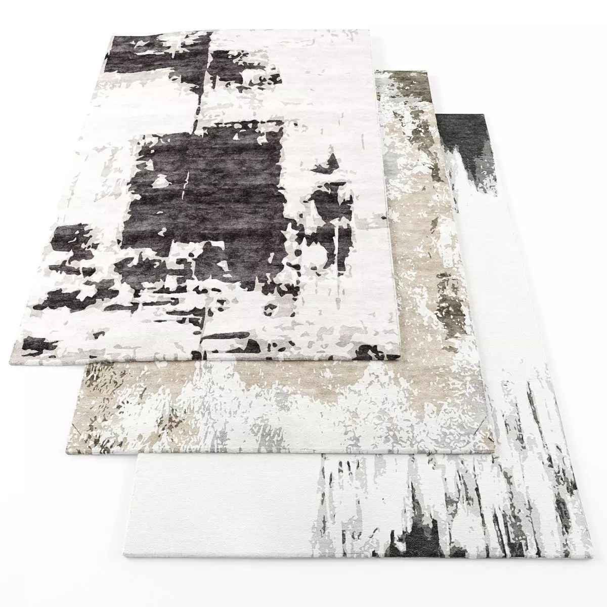 Rugs-707 modern rugs for living room Low-poly 3D model_0