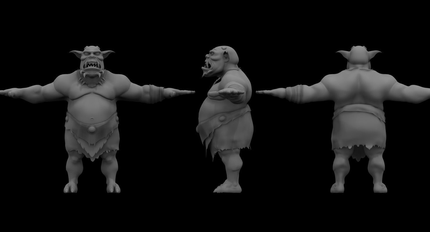 monster 3d model demon 3D model_1