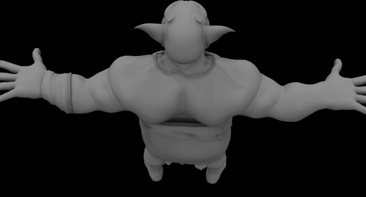 monster 3d model demon 3D model_3