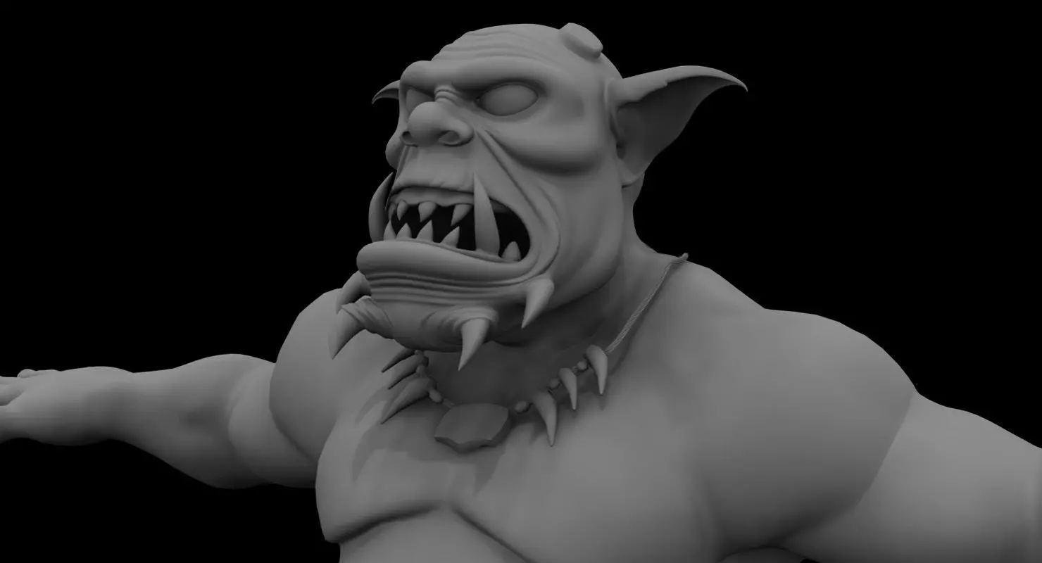 monster 3d model demon 3D model_0