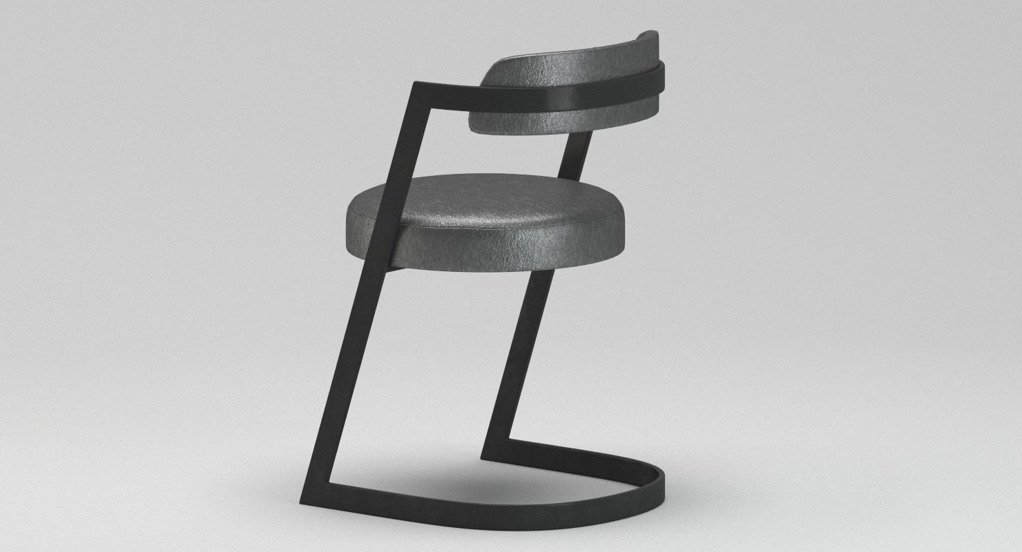 Studio Dining Chair Kelly Wearstler 3D model_3
