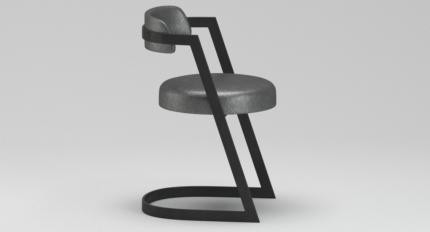 Studio Dining Chair Kelly Wearstler 3D model_1