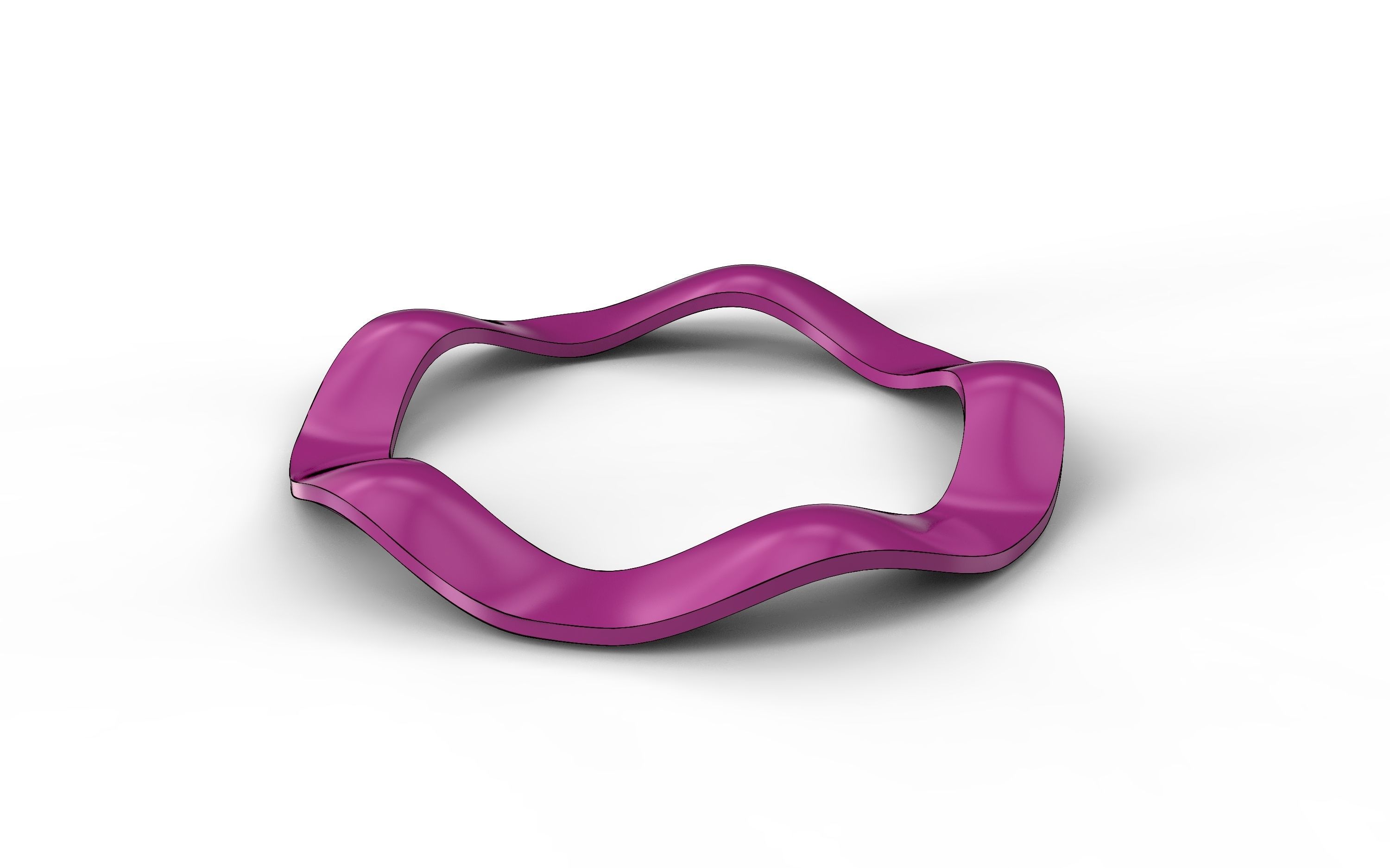 Wave washer 3D model CGTrader