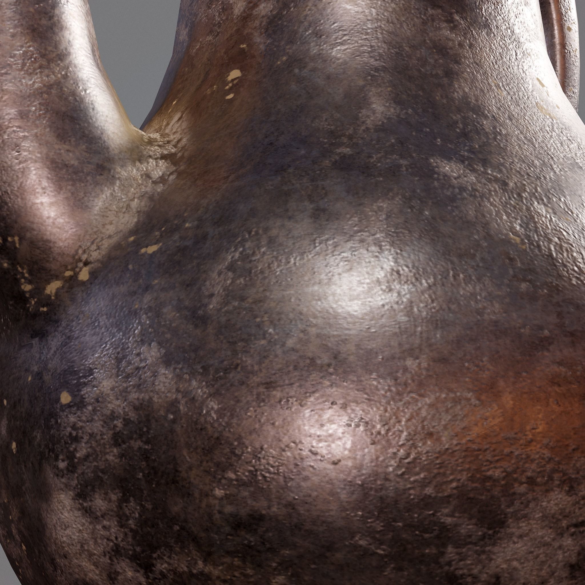 Medieval Style Serving Pitcher Low-poly 3D model_28