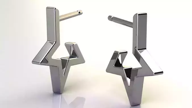 Star Earring size 15 mm