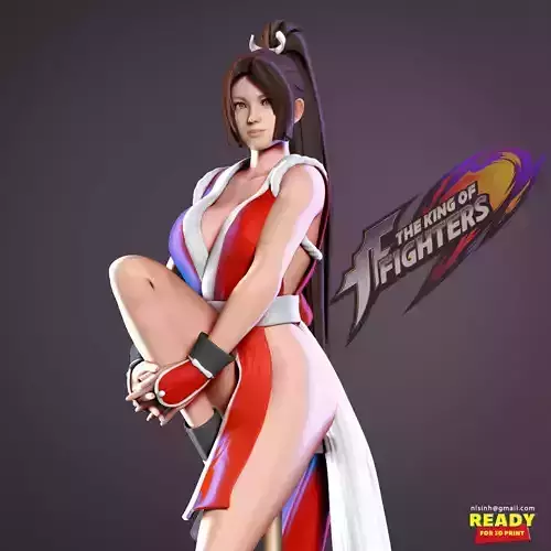 Shiranui Mai - KOF Fanart 3D print model