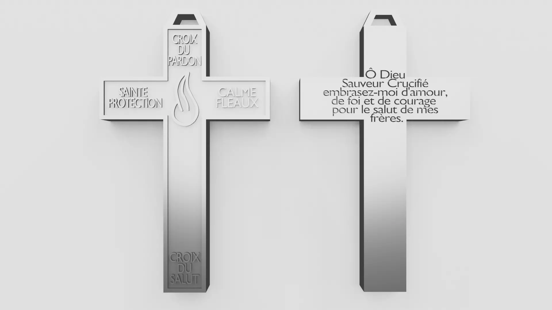 Cross of Forgivenes or Cruz del Perdon or Croix du Pardon 3D print model_0