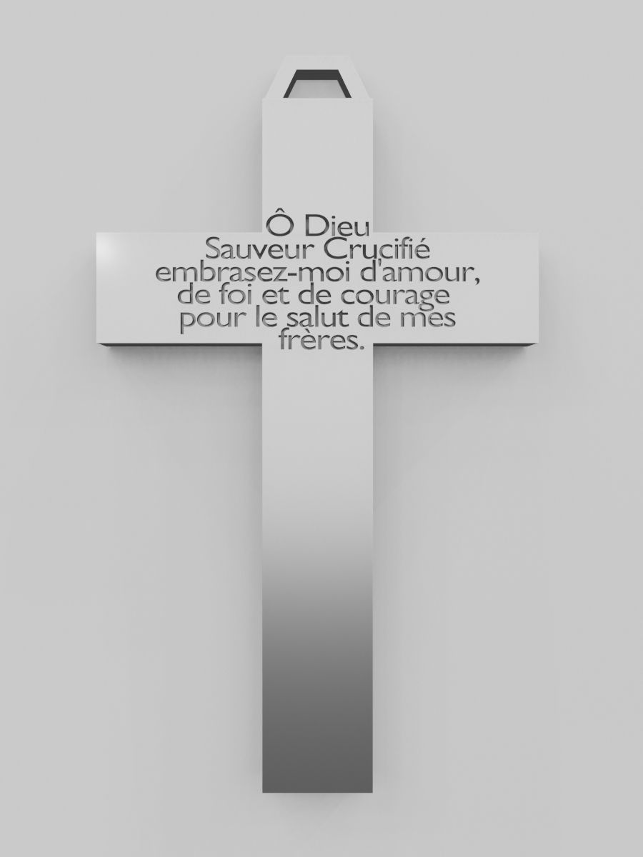 Cross of Forgivenes or Cruz del Perdon or Croix du Pardon 3D print model_1