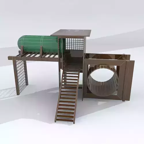 PlayGroundSet 1 Max 2011 3D model