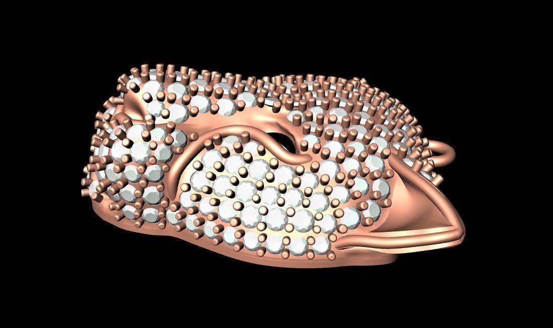 Pink panther  3D print model_3