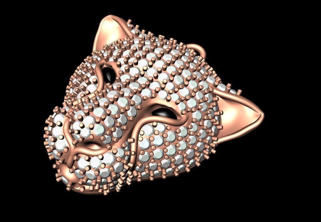 Pink panther  3D print model_1