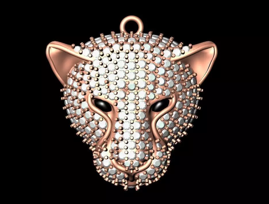 Pink panther  3D print model_0