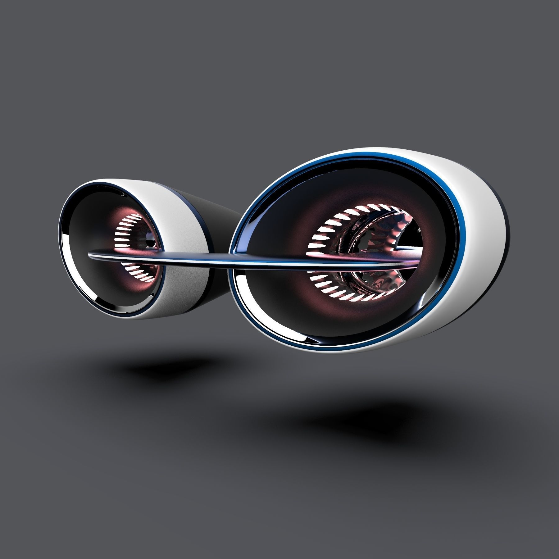 Automotive lights 3D model_5