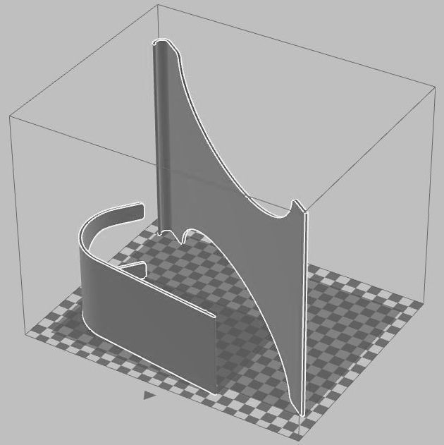 Document Stand 3D print model_8